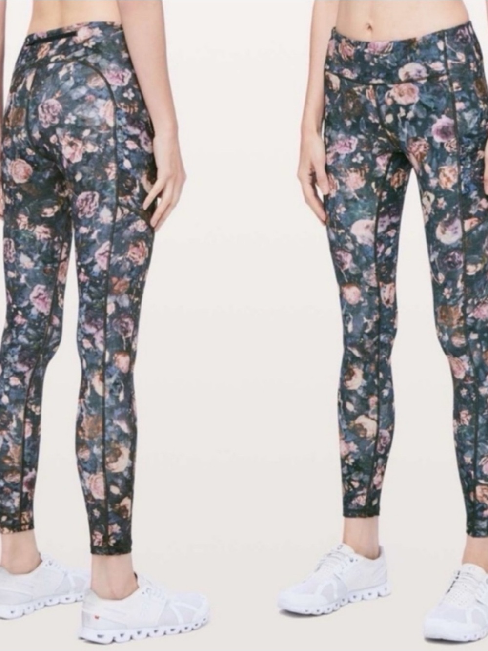 Lululemon Speed Up Tight Sz 6 *28" In Frosted Rose Multi